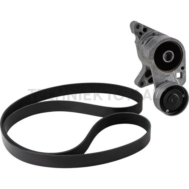 GRANIT Multiriem-set - 11974190, F731200040090 + F731200040110, F731200040090, F731200040110 | Bestaat uit: V-snaar en V-snaarspanner | Lengte riem: 1795 mm | Ribben: 8 n