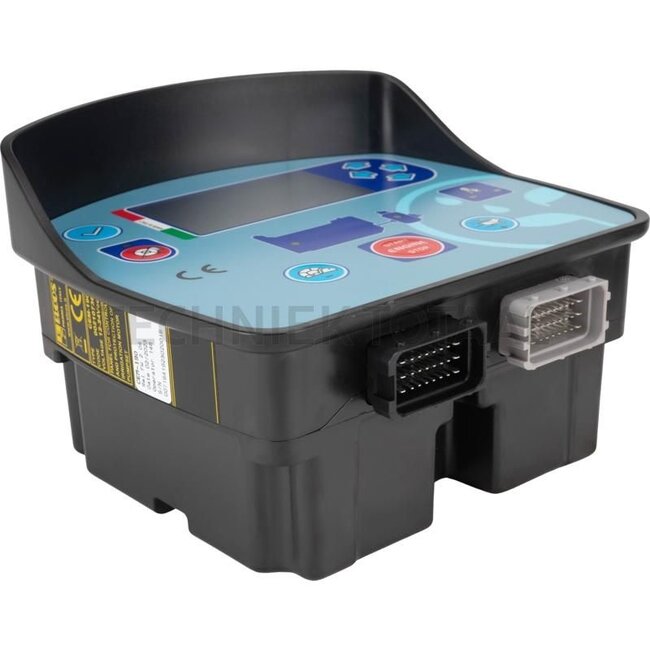GRANIT Motorregeleenheid CEM-190 Voor de controle en bescherming van beregeningsmotorpompen, Voert de bewakings- en regelfunctie van een beregeningspomp uit. Compleet met waterdrukzender en digitale manometer. Maakt handmatige aanpassing van het motortoerental m