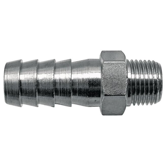 GRANIT Hose barb, 10 pcs - 37400002 | Version: 10 mm, for pump thread 1/8" NPT