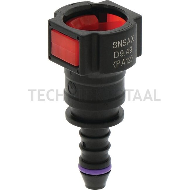 GRANIT Steekverbinding AdBlue recht voor polyamide - 37480003 | Koppelingsgrootte: 9,49 mm | Leiding-Ø: 8 mm | Afmetingen: 9,49 mm