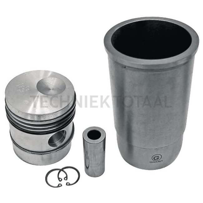GRANIT Kolbensatz kpl. 5 Ringe, Ø 87,31 mm, Bolzen Ø 28 x 72 mm, Brennraumtiefe 5,5 mm - 38002065, 714852R98 | Abmessung: 5 Ringe, Ø 87,31 mm, Bolzen Ø 28 x 72 mm, Brennraumtiefe 5,5 mm | Beschreibung: Wird ohne O-Ring geliefert!