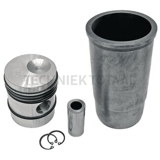GRANIT Zuiger en cilinderset 5 veren, Ø: 82,55 mm, pistonpen Ø: 28 x 67 mm, verbrandingskamerdiepte 5,5 mm