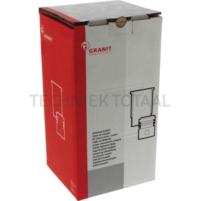GRANIT Kolbensatz kpl. 5 Ringe, Ø 87,31 mm, Bolzen Ø 28 x 72 mm - 38002071, 718201R96 | Abmessung: 5 Ringe, Ø 87,31 mm, Bolzen Ø 28 x 72 mm | Beschreibung: Wird ohne O-Ring geliefert!