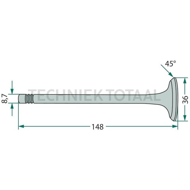 GRANIT Inlet valve Case IH D-212 - D-432 | 713384R2