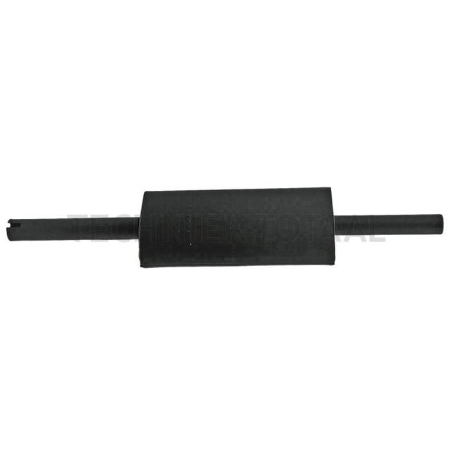 GRANIT Silencer oval, vertical - 38002284, K928712, K928704, K926834 | Version: Length: 946 mm, Inner Ø: 48 mm, Outlet Ø: 50 mm | To fit: David Brown, Types:, David Brown, 780, 880, 885, 990, 995, 996, 1200, 1210, 1212
