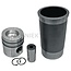 GRANIT Piston set complete 3 rings, Ø 100 mm, gudgeon pin Ø 38 x 82 mm, combustion chamber Ø 59.5 mm, combustion chamber depth 24 mm, combustion ring 1 mm - 38002337, 3218915R95 | Dimensions: 3 rings, Ø 100 mm, Gudgeon pin Ø 38 x 82 mm, Combustion chamber Ø 59.5