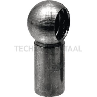 GRANIT Kogelpen staal - Ø D M6 mm, C 19 mm, E 10 mm