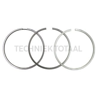 Piston ring set Ø 100 mm, 3 / 2,4 / 4,75 mm trapezoidal ring, Case IH