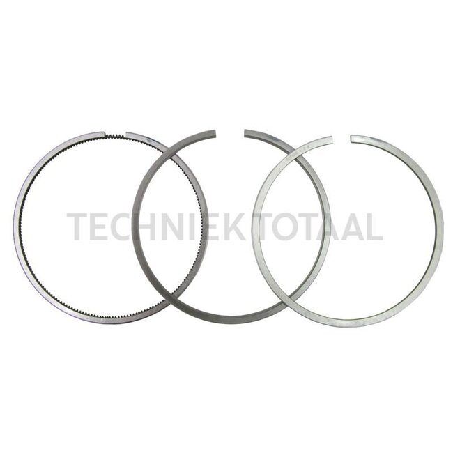 GRANIT Kolbenringsatz 3 Ringe, Ø 100 mm, 3 mm (Trapezring) / 2,4 mm / 4,75 mm - 38002750, 3144977R91, 8-244800-00, 08-244800-00, I3144977R91 | Abmessung: 3 Ringe, Ø 100 mm, 3 mm (Trapezring) / 2,4 mm / 4,75 mm