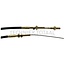GRANIT Foot throttle cable A 1370 mm, B 1125 mm Case IH, Steyr | 1-34-643-533