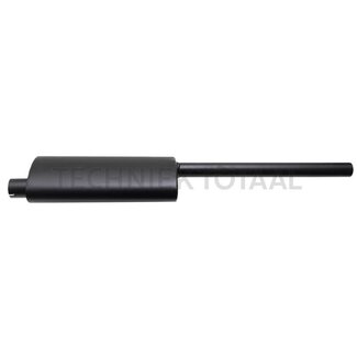 GRANIT Schalldämpfer 1145 mm, Ø 60/50 mm Case IH Serie 85, 95, 200