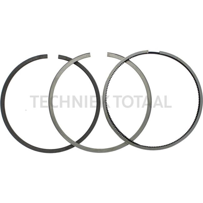 GRANIT Zuigerverenset 3 veren, Ø: 100 mm, 2,95 mm (trapeziumring) / 2,5 mm / 4 mm - 38002935, 293181A1