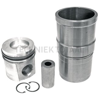 GRANIT Piston set, complete Ø 114 mm, combustion chamber 66,5 mm, 4 mm walls