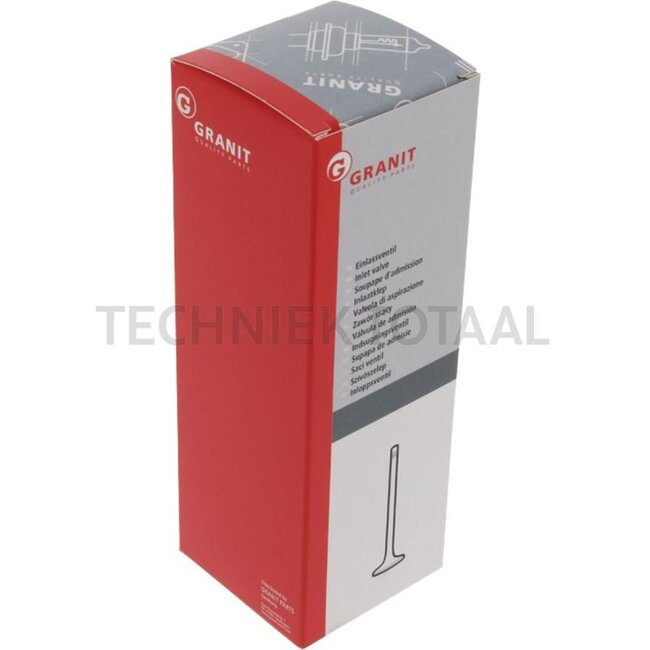 GRANIT Inlet valve new version, 3 rings - 38004050, 04159136, 04153631, 04159138, 02137301, F100004153631 | Engine types: F2L912, F3L912, F4L912, F6L912, F4L913, F6L913, BF6L913