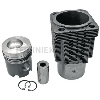 GRANIT Piston set complete 4 rings, Ø 100 mm, gudgeon pin Ø 40 x 80 mm, combustion chamber Ø 58 mm, combustion chamber depth 15.7 mm