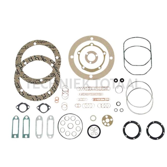 GRANIT Gasket set complete top and bottom for 2-cylinder - 38004074, 02929652, 02910198, 233.596 | Engine types: F2L912 | Additional information: with crankshaft sealing ring / without cylinder head gasket