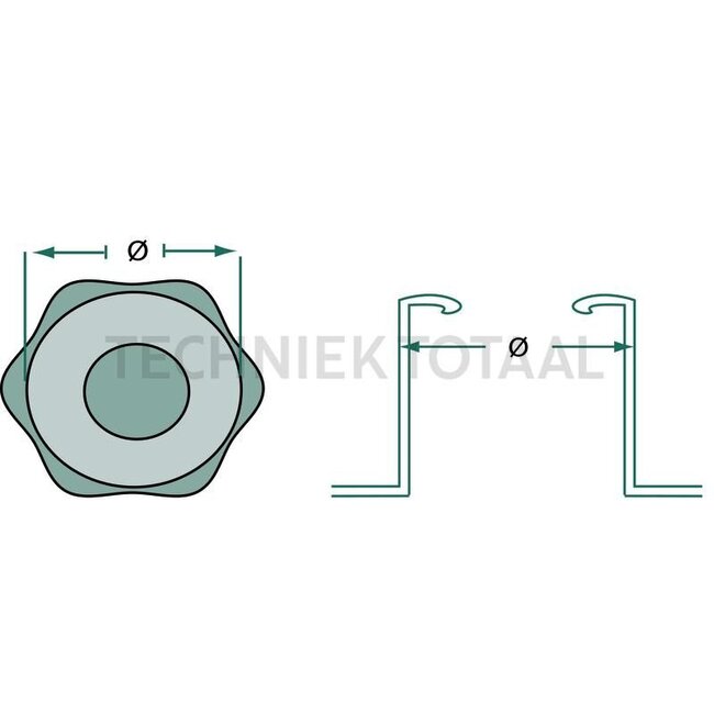 GRANIT Tankdop voor aansluiting Ø 106 mm, met ontluchting, afsluitbaar - 38004216, NS81400, NS 814 00, F411201060070 | Tankkraag Ø: 106 mm