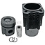 GRANIT Piston set complete 3 rings, Ø 102 mm, gudgeon pin Ø 35 x 80 mm, combustion chamber Ø 56 mm, combustion chamber depth 16.6 mm, with coolant channel, slot size 1 - 1.2 mm - 38004234, 02929981, 02925625, 02929973, 200308, 4157748, 04157748 | Dimensions: 3 r