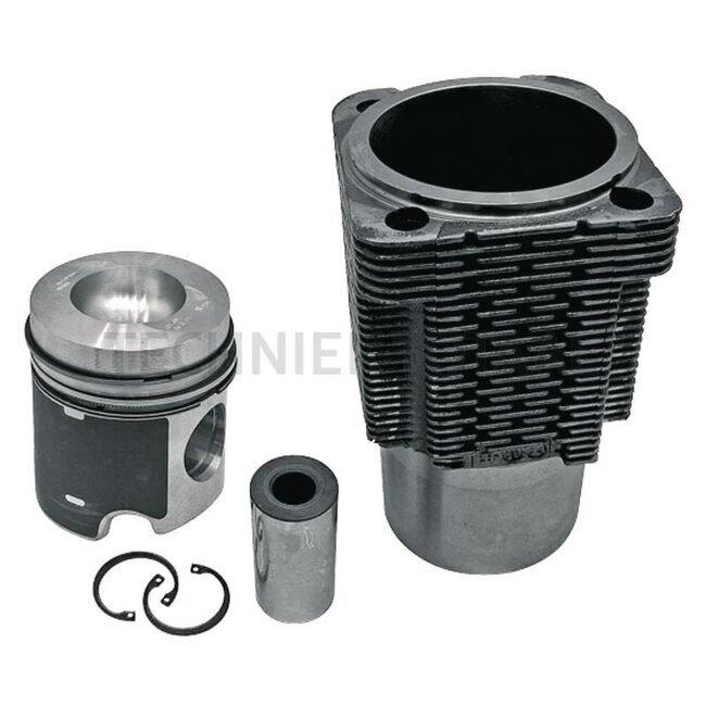 GRANIT Kolbensatz kpl. 3 Ringe, Ø 102 mm, Bolzen Ø 40 x 80 mm, mit Kühlkanal, Bund Ø 120 mm, Brennraum Ø 58 mm, Brennraumtiefe 17,6 mm - 38004455, 02929989, 02931966, 02925623, 02929990 | Abmessung: 3 Ringe, Ø 102 mm, Bolzen Ø 40 x 80 mm, mit Kühlkanal, Bund Ø 1