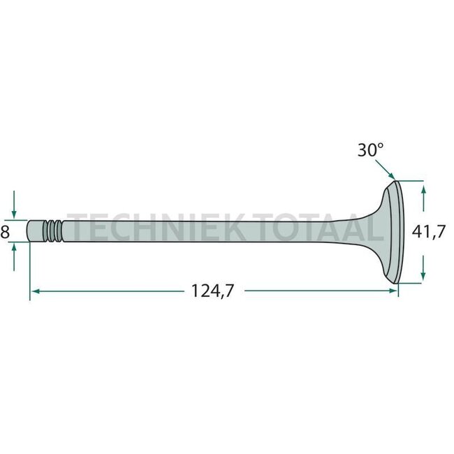 GRANIT Einlassventil Motor Deutz-Fahr Agroplus 75-100, Agrotron 4.70-115 | 04208095, 04255216