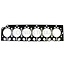 GRANIT Cylinder head gasket 1,54 mm thick, 1 bore Deutz-Fahr