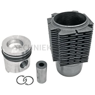 GRANIT Kolbensatz kpl. 4 Ringe, Ø 95 mm, Bolzen Ø 32 x 82 mm, Brennraum Ø 57,2 mm, Brennraumtiefe 17,5 mm