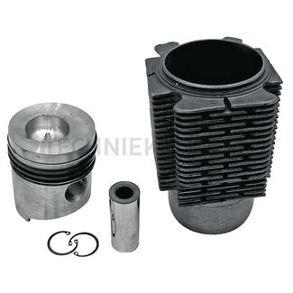 GRANIT Piston set complete 4 rings, Ø 95 mm, gudgeon pin Ø 32 x 82 mm, combustion chamber Ø 48 mm, combustion chamber depth 20.5 mm