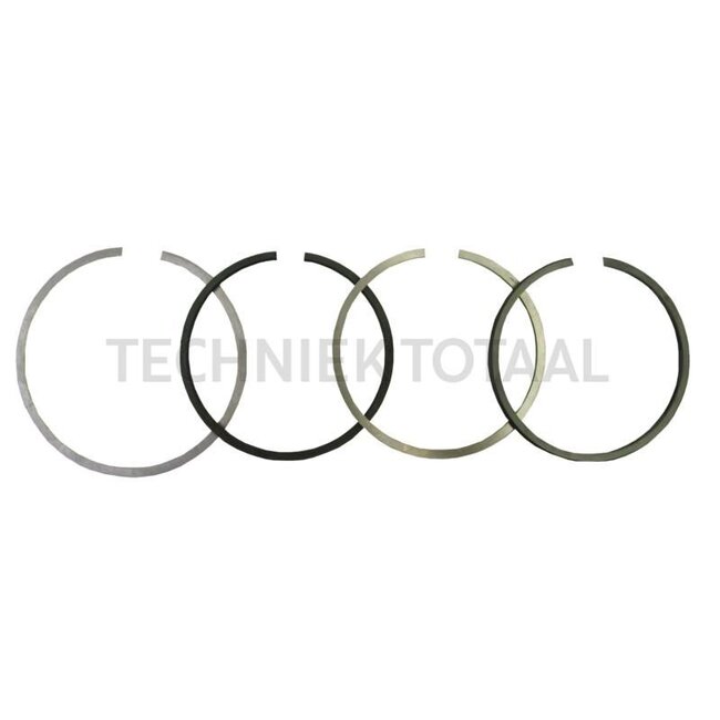 GRANIT Piston ring set 4 rings, Ø 95 mm, 3 mm (trapezoid ring) / 3 mm / 3 mm / 5 mm - 38006397, 8-278000-00, 08-278000-00 | Dimensions: 4 rings, Ø 95 mm, 3 mm (trapezoidal ring) / 3 mm / 3 mm / 5 mm