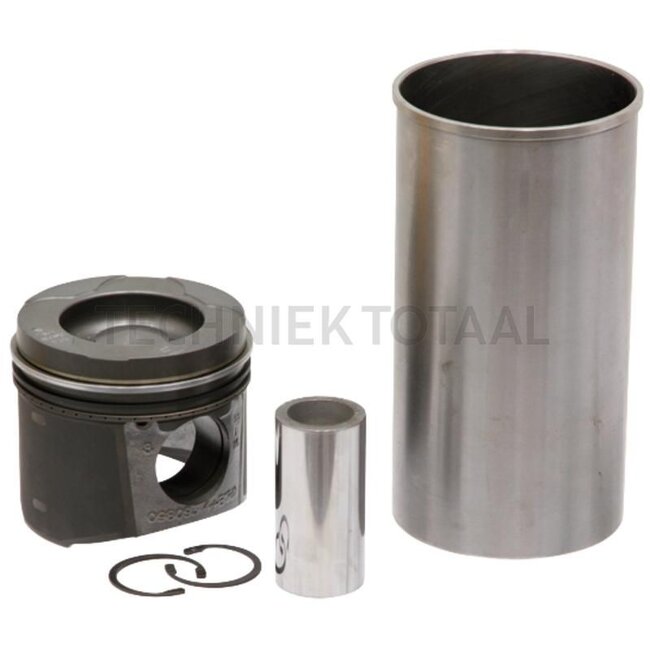 GRANIT Kolbensatz kpl. 3 Ringe, Ø 98 mm, Bolzen Ø 38 x 76 mm, Brennraum Ø 61 mm, Brennraumtiefe 18 mm, Trockene Laufbuchse - 38006606 | Abmessung: 3 Ringe, Ø 98 mm, Bolzen Ø 38 x 76 mm, Brennraum Ø 61 mm, Brennraumtiefe 18 mm, Trockene Laufbuchse
