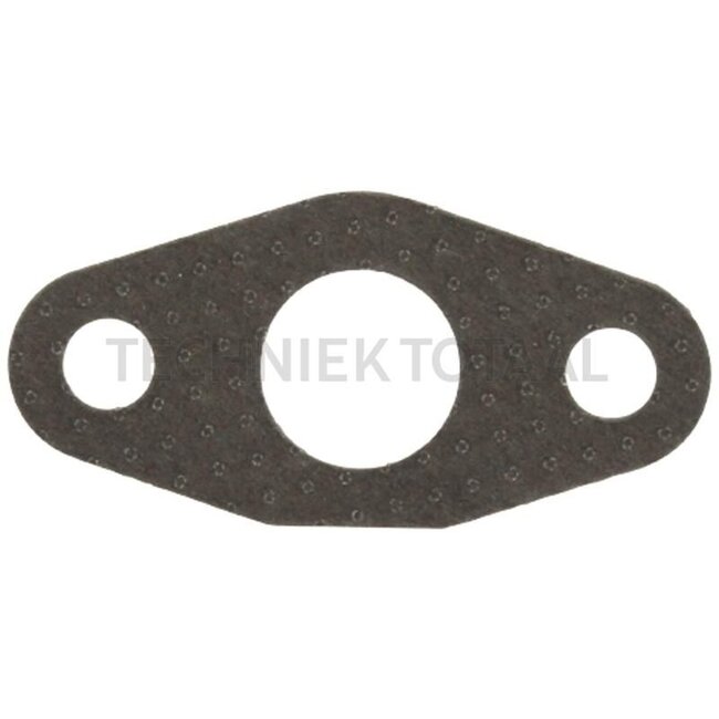 GRANIT Gasket For oil return line - 38006623, F926200210190, F824200090180 | Hole Ø: 9 mm | Width: 34 mm | Weight: 4 g | Inner Ø: 20 mm | Length: 71 mm | Thickness: 1,05 mm