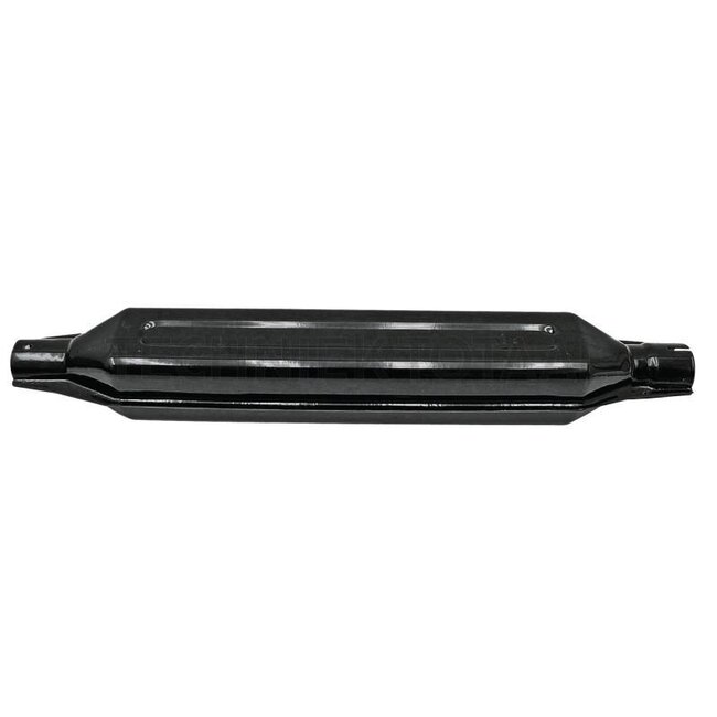 GRANIT Schalldämpfer senkrecht, emailliert - 38007029, 5152184, 5144946 | Ausführung: Länge = 820 mm, Innen-Ø = 60 mm