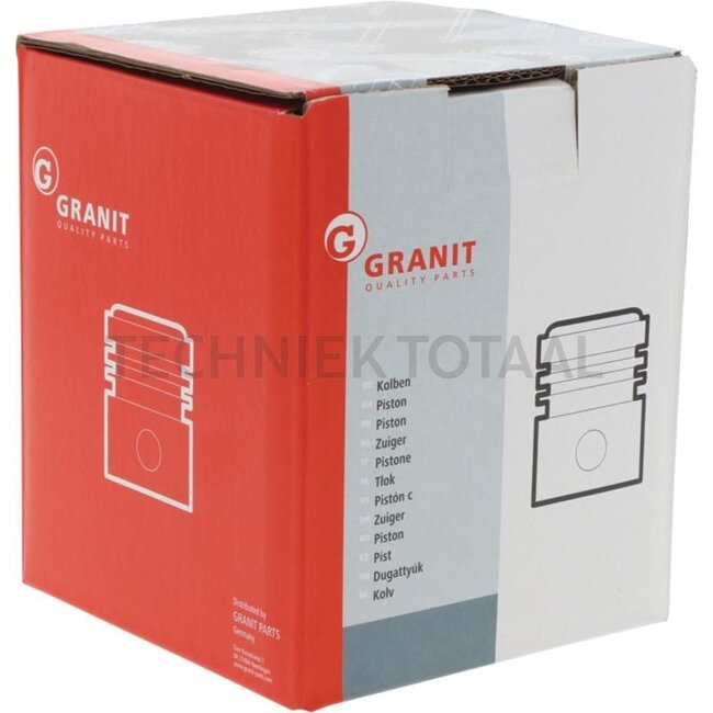 GRANIT Piston Ring dimensions 3.16 mm (trapezoidal ring) / 2.38 mm / 4.75 mm - 38007275, 87802364 | Dimensions: Ring dimensions 3 mm (trapezoidal ring) / 2.5 mm / 5 mm