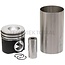 GRANIT Kolbensatz kpl. 3 Ringe, Ø 111,76 mm, Bolzen Ø 41,35 x 94,5 mm, Bernnraum Ø 56,3 mm, Brennraumtiefe 22,3 mm, für Turbomotor, Trockene Laufbuchse - 38007277, 87802364 + 83998292 | Abmessung: 3 Ringe, Ø 110,4 mm, Bolzen Ø 41,35 x 94,5 mm, Bernnraum Ø 56,3 m
