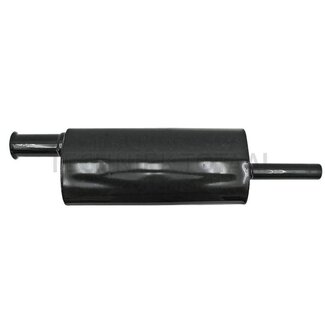 GRANIT Silencer vertical - Version: Length = 840 mm Inner Ø = 65 mm Exhaust Ø = 48 mm