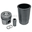 GRANIT Piston set complete 3 rings, Ø 106.5 mm, gudgeon pin Ø 34.93 x 84 mm, combustion chamber Ø 58 mm, combustion chamber depth 18.75 mm - 38012054, RE24458, RE24539, RE18694 | Dimensions: 3 rings, Ø 106.5 mm, Gudgeon pin Ø 34.93 x 84 mm, Combustion chamber Ø