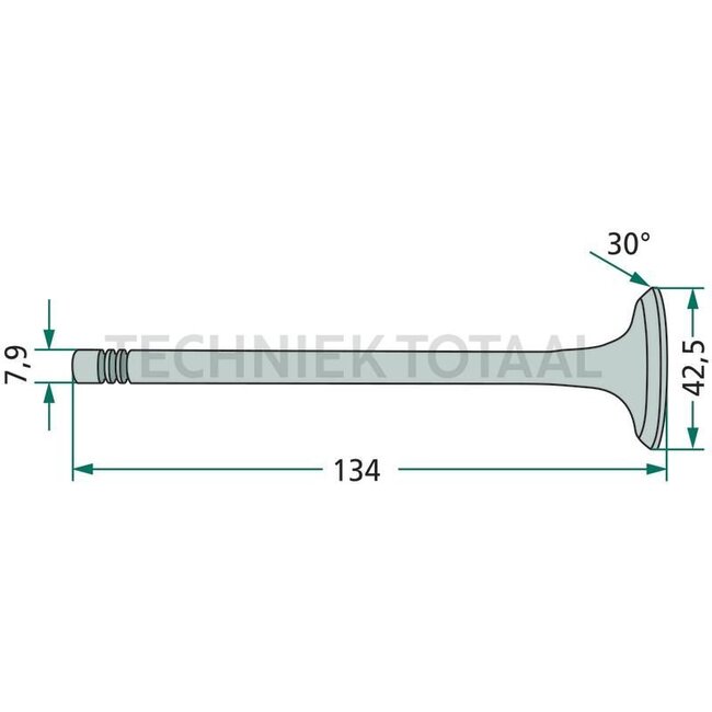 GRANIT Soupape d'échappement - 38012065, R90692