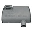 GRANIT Silencer horizontal John Deere 6010, 6100, SE6010, SE6100