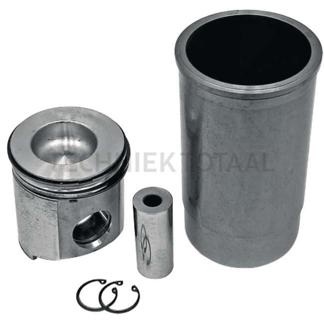 GRANIT Piston set complete 3 rings, Ø 106.5 mm, gudgeon pin Ø 41.28 x 84.4 mm, combustion chamber Ø 60 mm, combustion chamber depth 21.5 mm - 38012408, RE53073 | Dimensions: 3 rings, Ø 106.5 mm, Gudgeon pin Ø 41.28 x 84.4 mm, Combustion chamber Ø 60 mm, Combusti