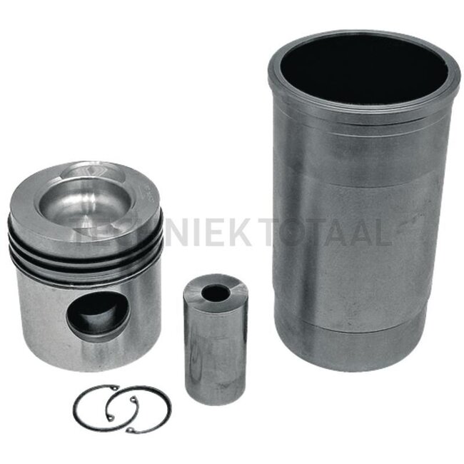 GRANIT Piston set complete 3 rings, Ø 116 mm, gudgeon pin Ø 47.6 x 91.4 mm, combustion chamber Ø 68.6 mm, combustion chamber depth 21 mm - 38012448, RE60288 | Dimensions: 3 rings, Ø 116 mm, Gudgeon pin Ø 47.6 x 91.4 mm, Combustion chamber Ø 68.6 mm, Combustion c