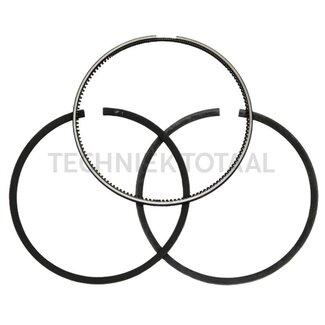 GRANIT Piston ring set 3 rings Ø 116 mm, 3.9 mm (trapezoid ring) / 3.9 mm (trapezoid ring) / 4 mm