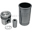 GRANIT Piston set complete 3 rings, Ø 116 mm, gudgeon pin Ø 47.6 x 91.4 mm, combustion chamber Ø 75.5 mm, combustion chamber depth 14.4 mm - 38012497, RE60297, RE60297 + R57771 + 2X E1343FN | Dimensions: 3 rings, Ø 116 mm, Gudgeon pin Ø 47.6 x 91.4 mm, Combustio