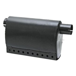 GRANIT Silencer lower 410 mm, inner-Ø 55 mm John Deere