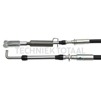 GRANIT Foot throttle cable fuel pump side A 1370 mm, B 1245 mm John Deere