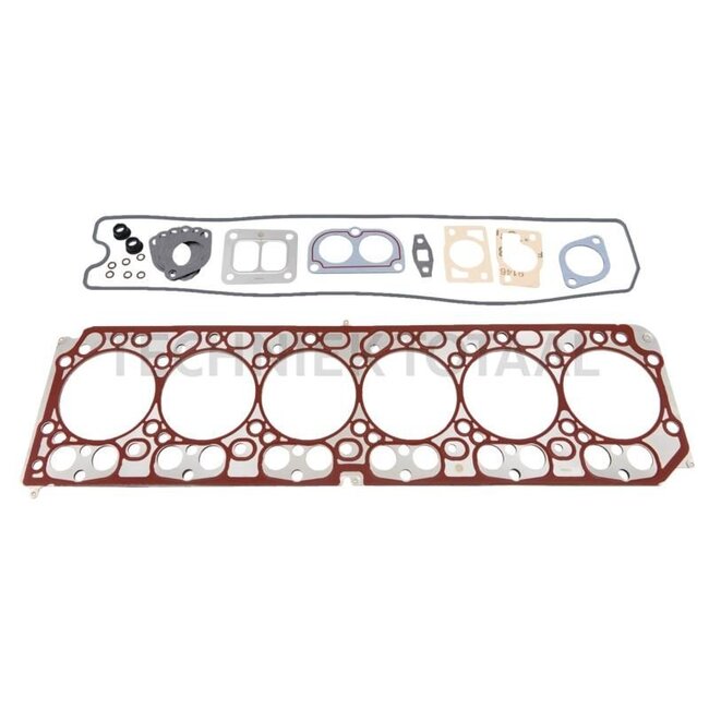 GRANIT Dichtsatz mit Mehrlagenstahldichtung oben - 38012723, RE526672 | Ausführung: Die Zylinderkopfdichtung ist eine mehrlagige Stahldichtung. | Montagehinweis: Anzugshinweis Zylinderkopfschrauben:, Schritt 1: erstes Anziehen: 100Nm, Schritt 2: zweites Anziehen