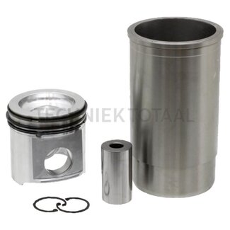 GRANIT Kolbensatz kpl. 3 Ringe, Ø 106,5 mm, Bolzen Ø 41,2 x 77 mm, Brennraum Ø 78 mm, Brennraumtiefe 15 mm