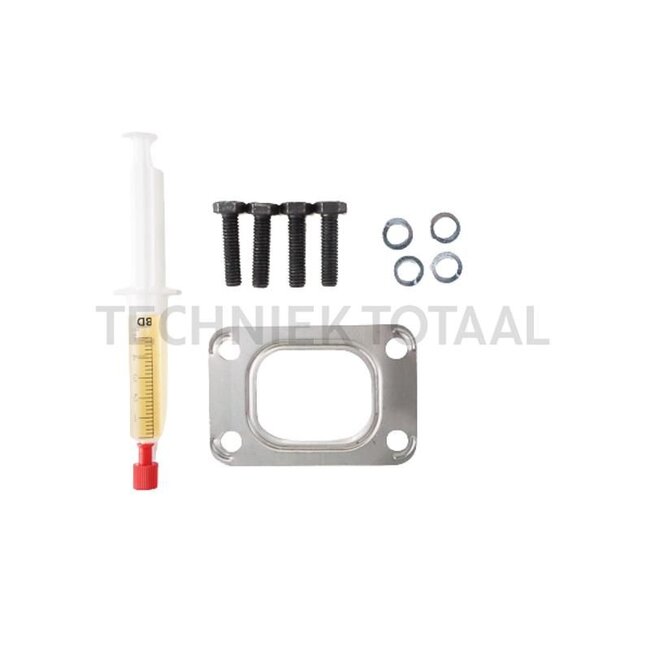 GRANIT Aanbouwset - 38012917 | Bestaat uit: 1x afdichting turbine-ingang, 4x moer verkopert, 4x tapeinden