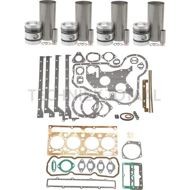 GRANIT Motorreparatursatz Ohne Lagerungen - 38015066, 3638495Z91 | Satz bestehend aus: 1, 2, 5, 6 und Pleuellager, 38015097, 38015364, 38015184, 38015457 | Abmessung: Kolbensatz siehe Seite 1209 - 1289