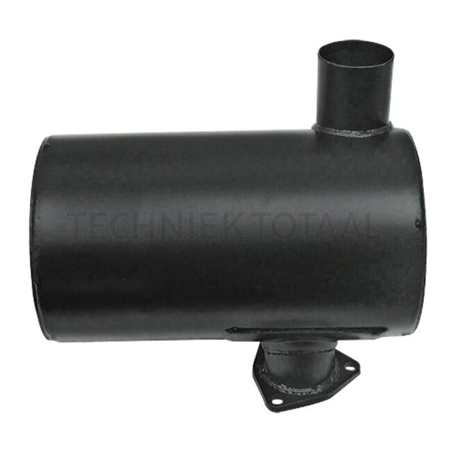 GRANIT Silencer horizontal inner-Ø upper 61 mm, lower 60 mm | 3383013M1, 3388434M2, 3388434M1