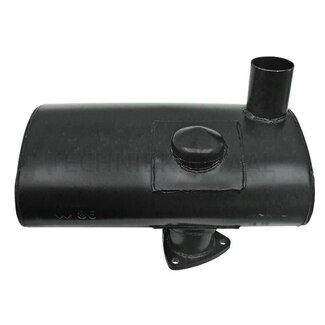 GRANIT Silencer horizontal inner-Ø upper 60 mm Massey Ferguson