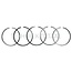 GRANIT Piston ring set 5 rings, Ø 91,48 mm, only for cast iron bushes